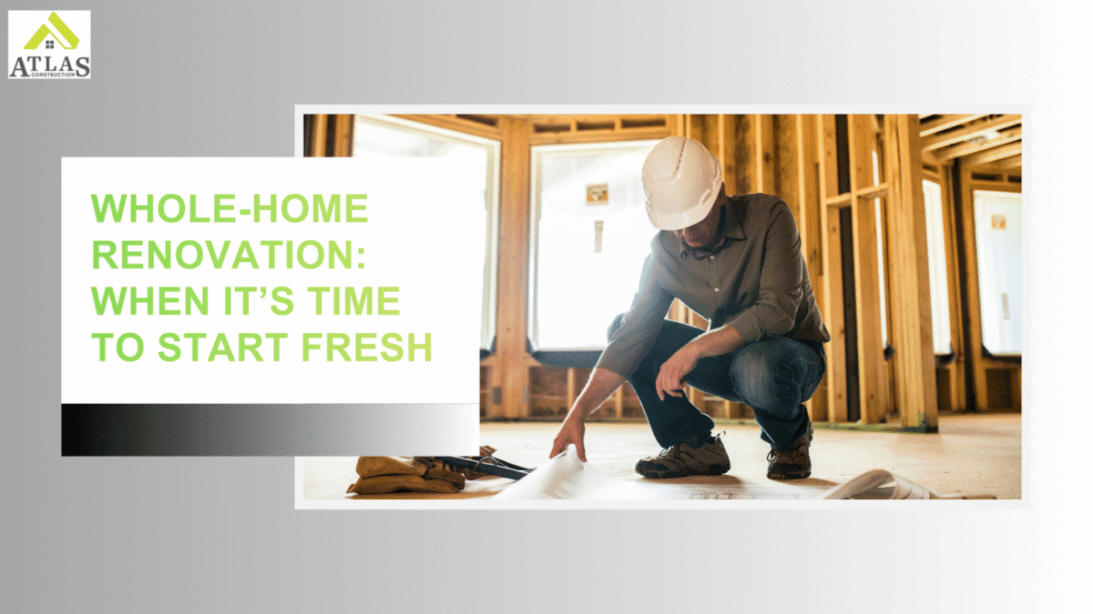 Contractor drilling glass windows while working on a home renovation project