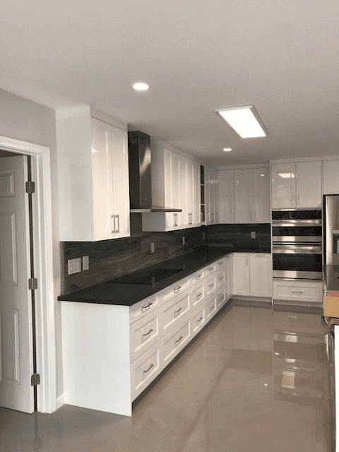 Modern kitchen after a whole-home renovation